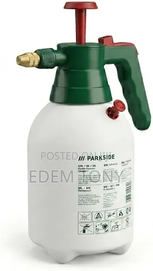 Garden Parkside Pressure Sprayer, 2L Capacity, 2 Bar Max Pressure