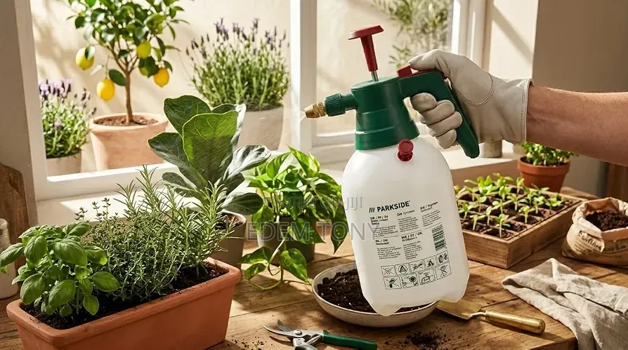 Garden Parkside Pressure Sprayer, 2L Capacity, 2 Bar Max Pressure