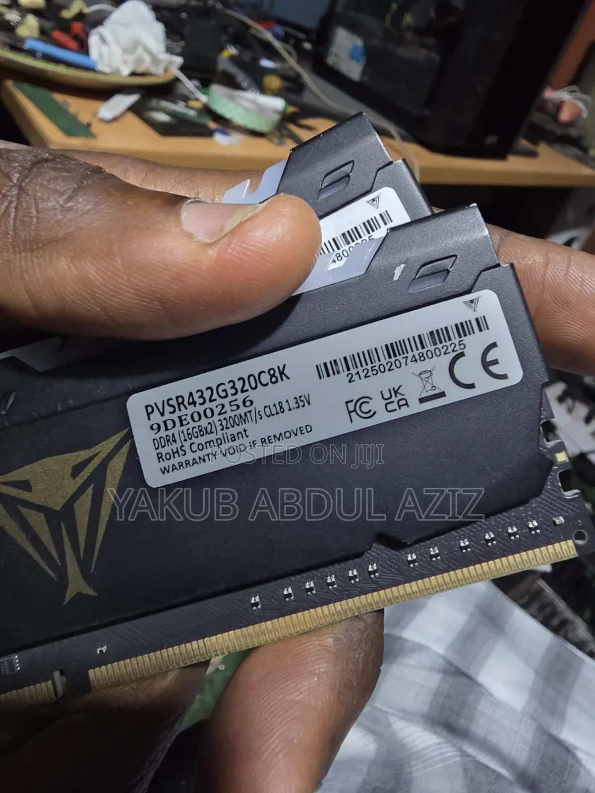 Gaming RRb Ram Ddr4 32gig 16x2 3200hz