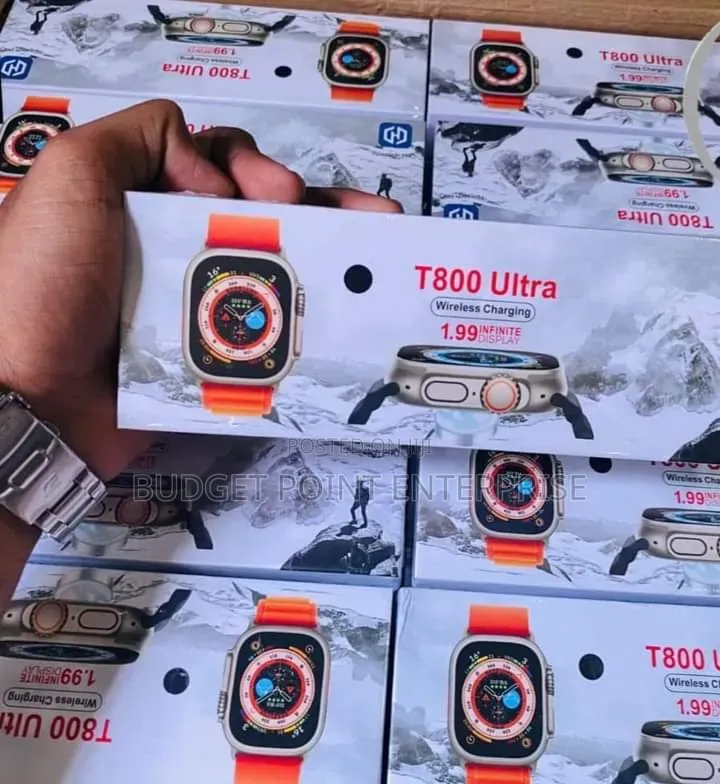 T800 Ultra Smart Watch Black