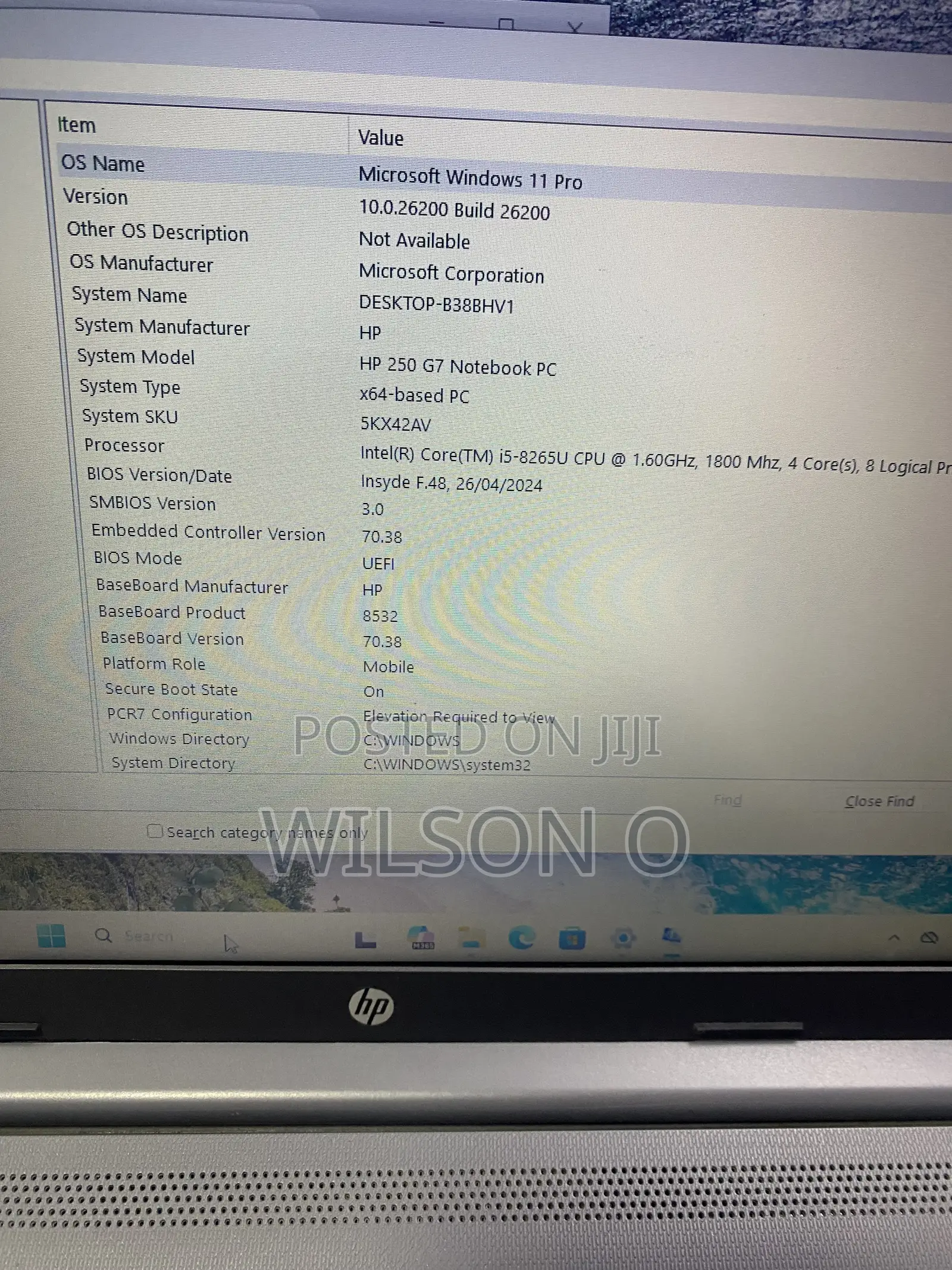 Laptop HP 15 8GB Intel Core i5 SSD 256GB