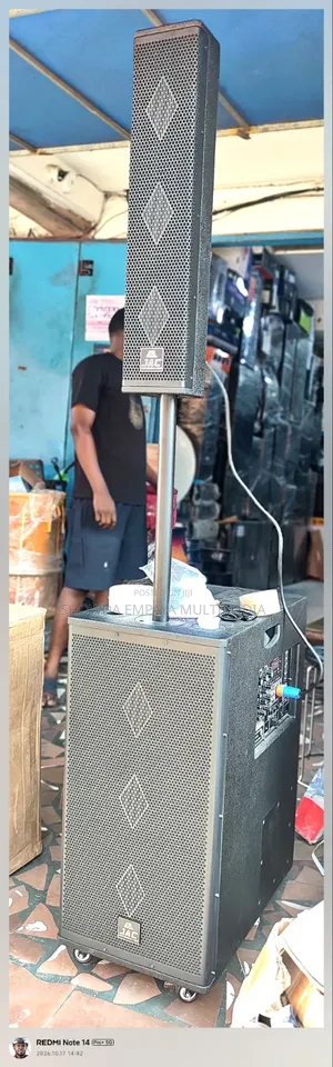 JAC999 Bass and Array Speaker With 2 Microphones