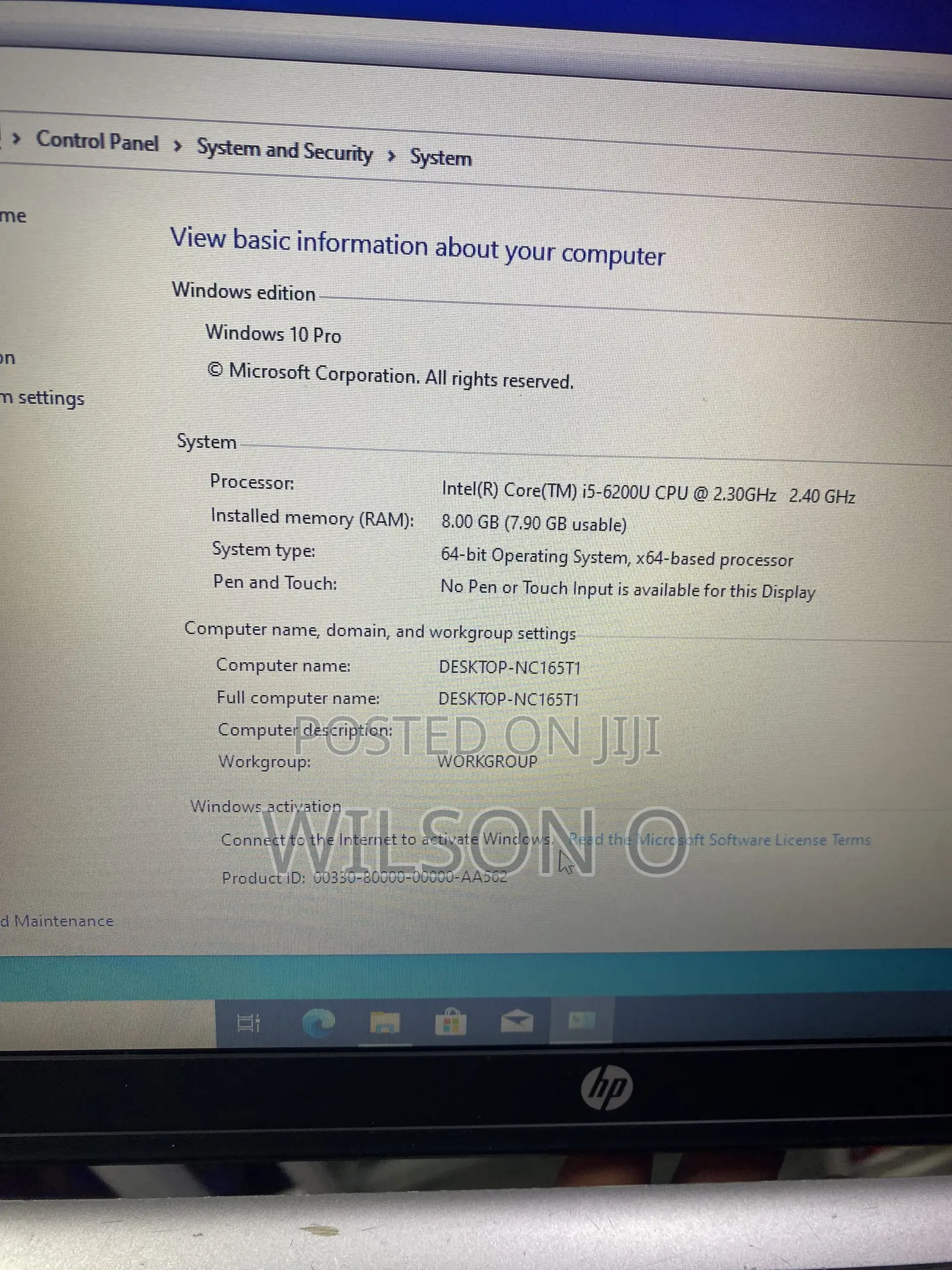 Laptop HP ProBook 450 G3 8GB Intel Core i5 HDD 500GB