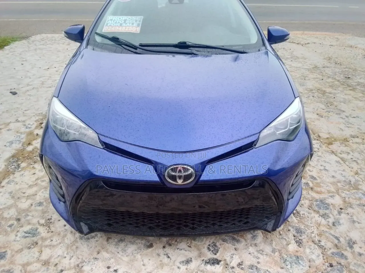 Toyota Corolla SE Special Edition 4dr Sedan (1.8L 4cyl CVT) 2017 Blue