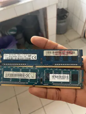Desktop Ram PC3l 4*4=8GB and Intel Core I5 3rd Gen Processor