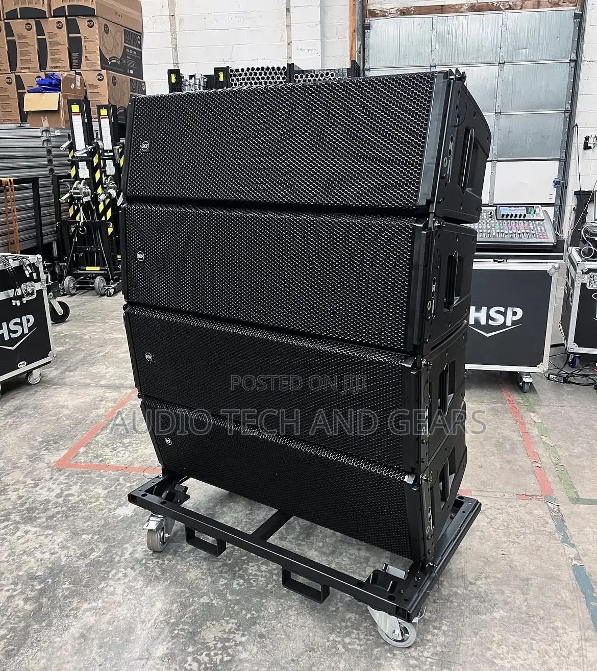 RCF Line Arrays Speakers (12 Inches)