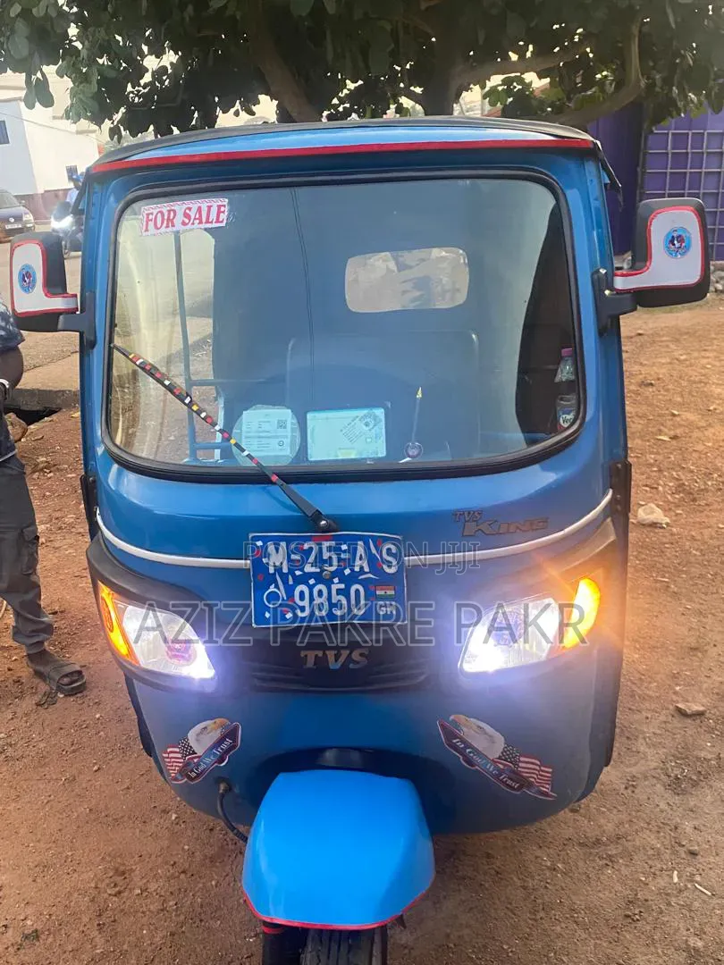 TVS King Deluxe Plus iTouch Start 2025 Blue