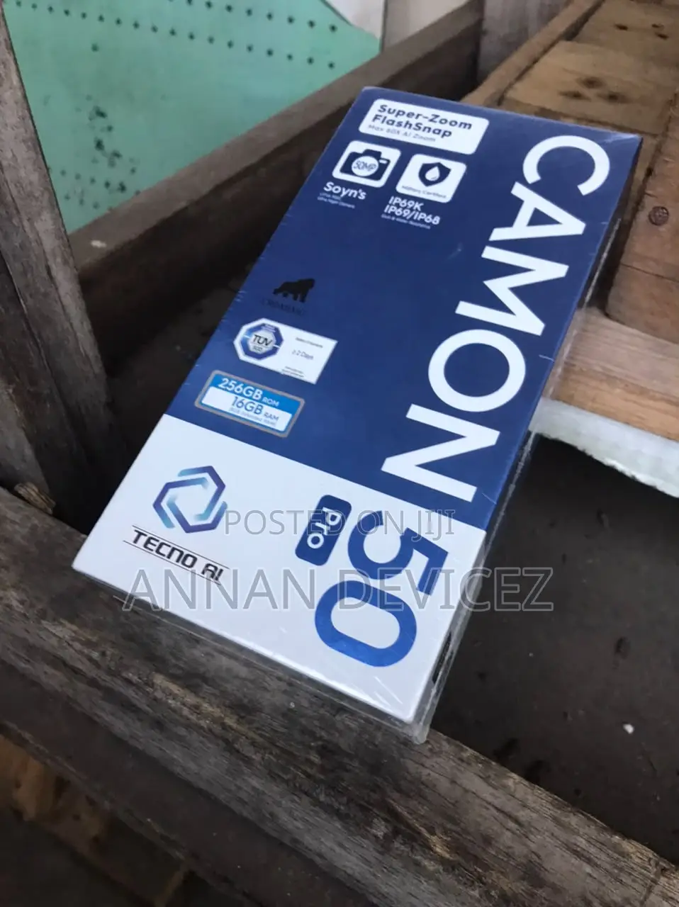 New Tecno Camon 50 Pro 256 GB Gray