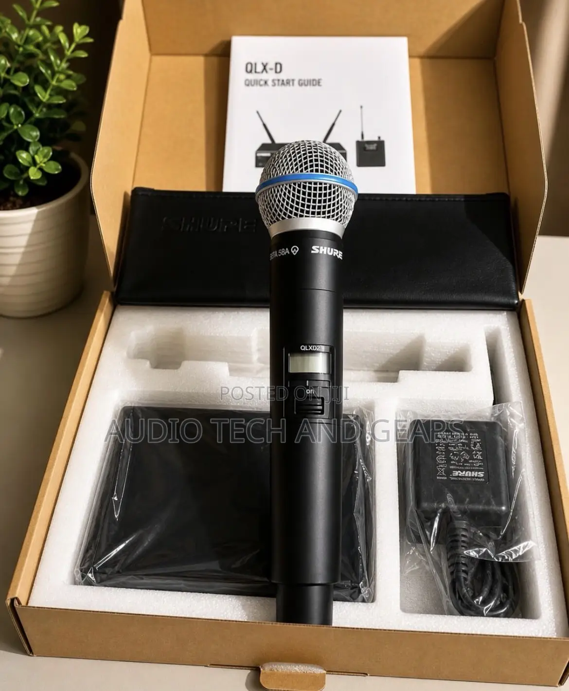 Shure QLX-D Single Wireless Microphone