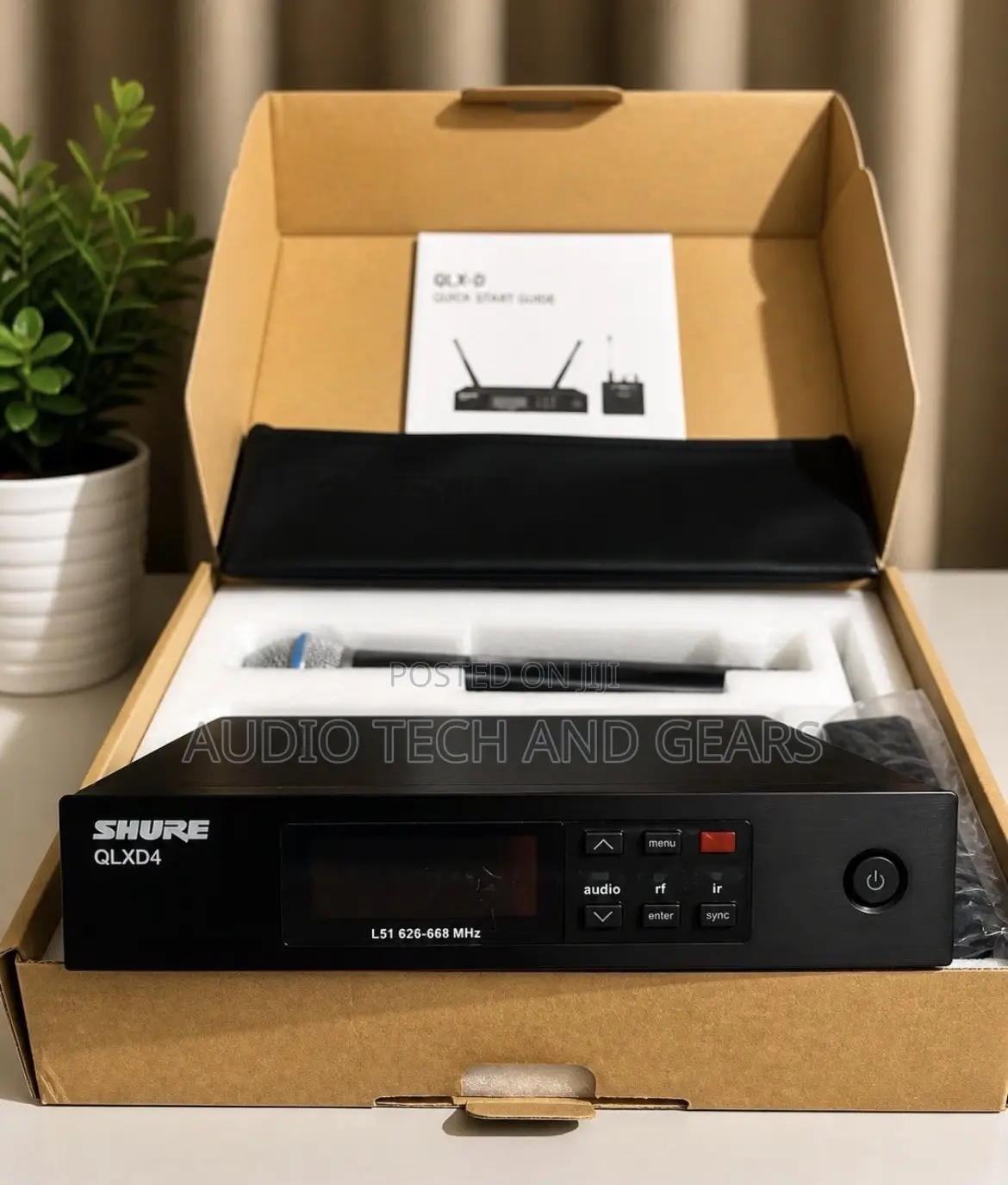 Shure QLX-D Single Wireless Microphone