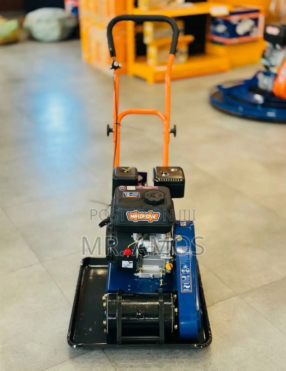 6.5 HP Heavy Duty Gasoline Plate Compactor 100Kg Weight - WPM3A100