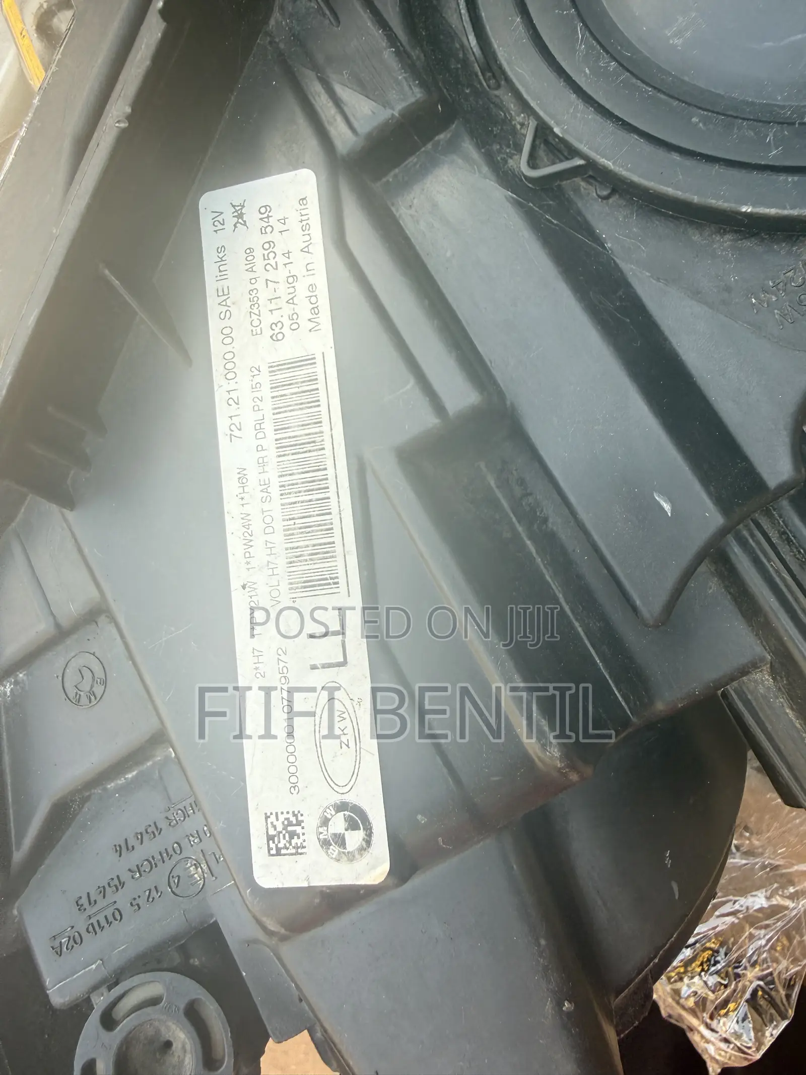 BMW 3 Series Halogen Headlights ,Left Side Driver Side