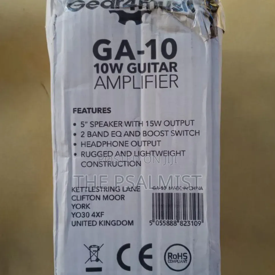 Gear4Music GA 10 Guitar Combo