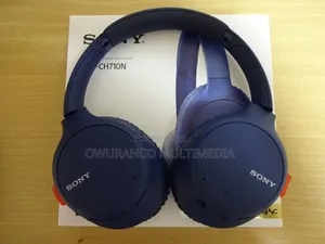 Sony WH-CH710N Eadphones - Blue - 35 Hours Battery - Bluetooth 5.0