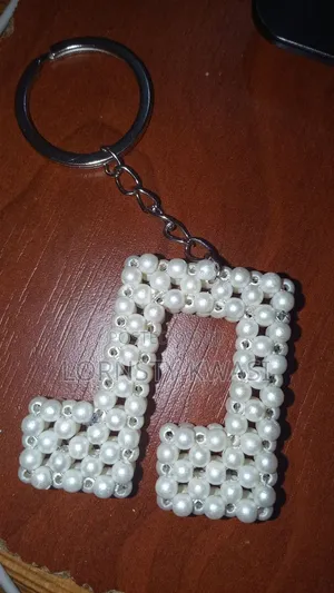 Luxury Handmade Bead Keychain for Weddings and Birthday Party Favors