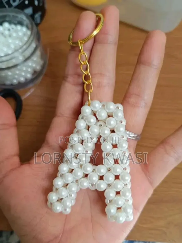 Luxury Handmade Bead Keychain for Weddings and Birthday Party Favors