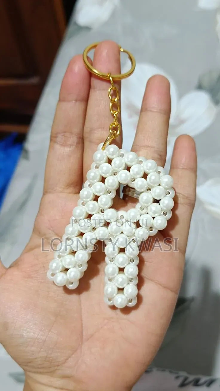 Luxury Handmade Bead Keychain for Weddings and Birthday Party Favors