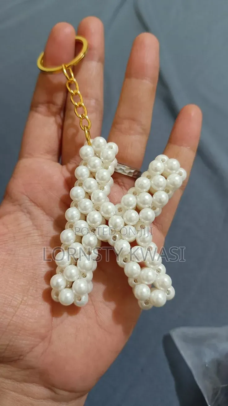 Luxury Handmade Bead Keychain for Weddings and Birthday Party Favors