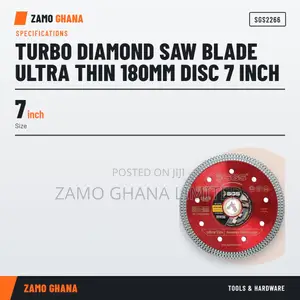 Turbo Diamond Saw Blade Ultra Thin 180Mm Disc 7 Inch - SGS2266