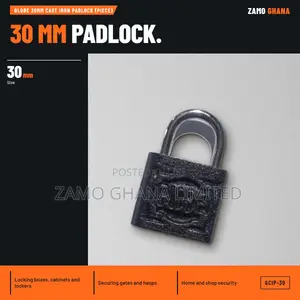 Globe 30Mm Cast Iron Padlock (Piece) - GCIP-30