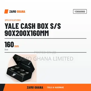 Yale Cash Box S/S 90X200X160Mm - YG
