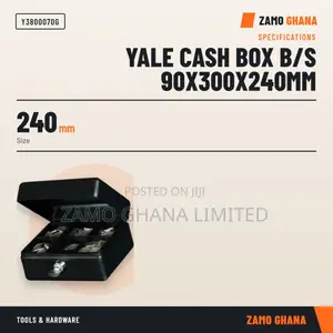 Yale Cash Box B/S 90X300X240Mm - YG