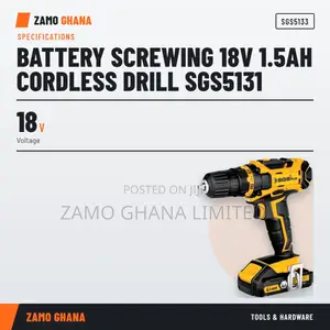 Battery Screwing 18V 1.5Ah Cordless Drill Sgs5131 - SGS5133