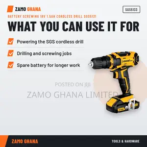 Battery Screwing 18V 1.5Ah Cordless Drill Sgs5131 - SGS5133