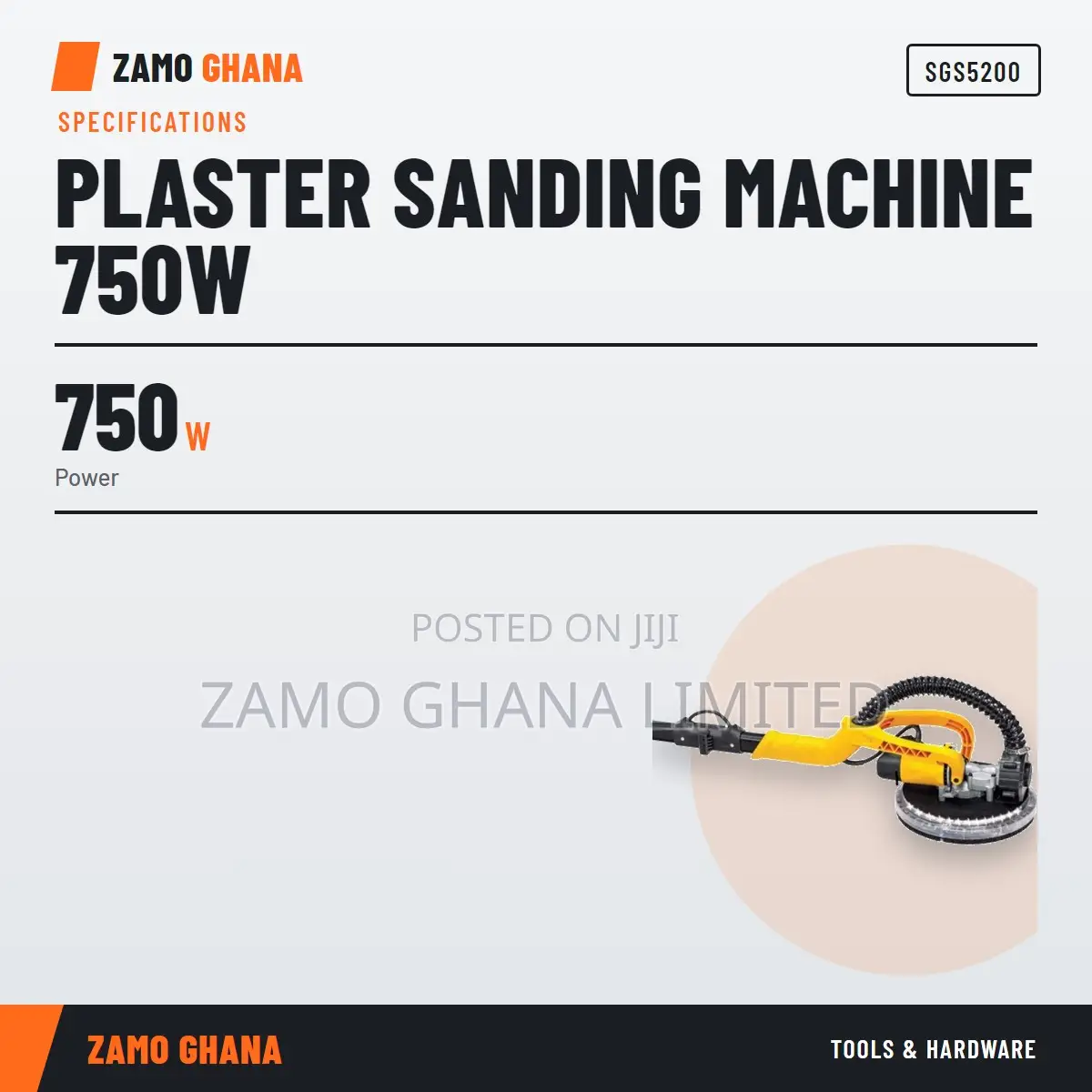 Plaster Sanding Machine 750W - SGS5200