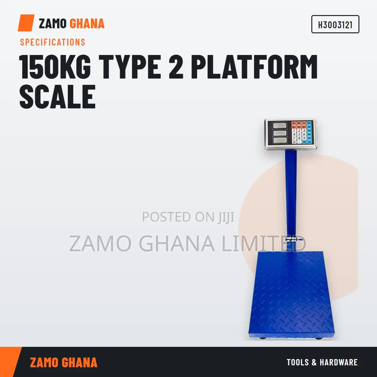 150Kg Type 2 Platform Scale - H