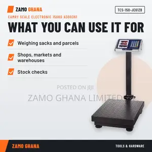 Camry Scale Electronic 150Kg H300361 - TCS-150-JE61ZB