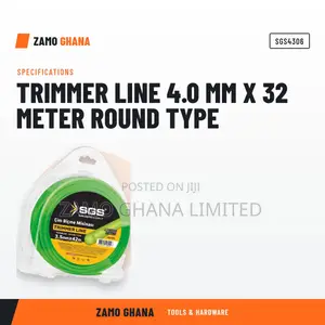 Trimmer Line 4.0 Mm X 32 Meter Round Type - SGS4306