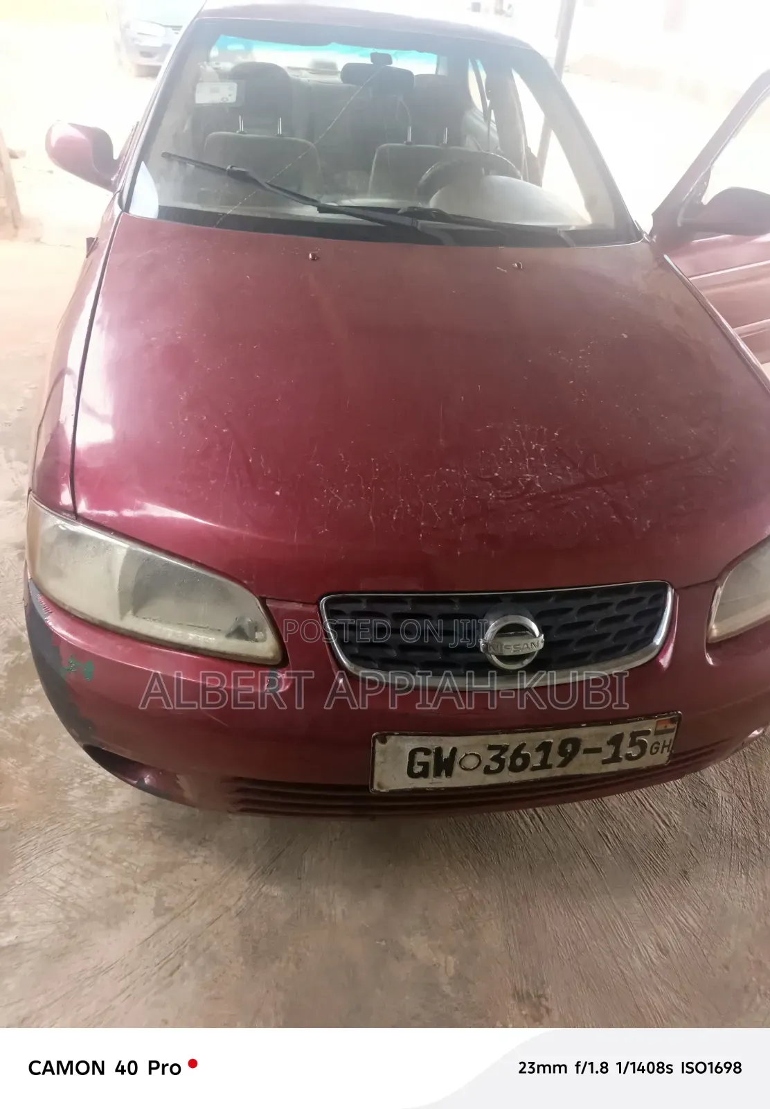 Nissan Sentra 2003 Red