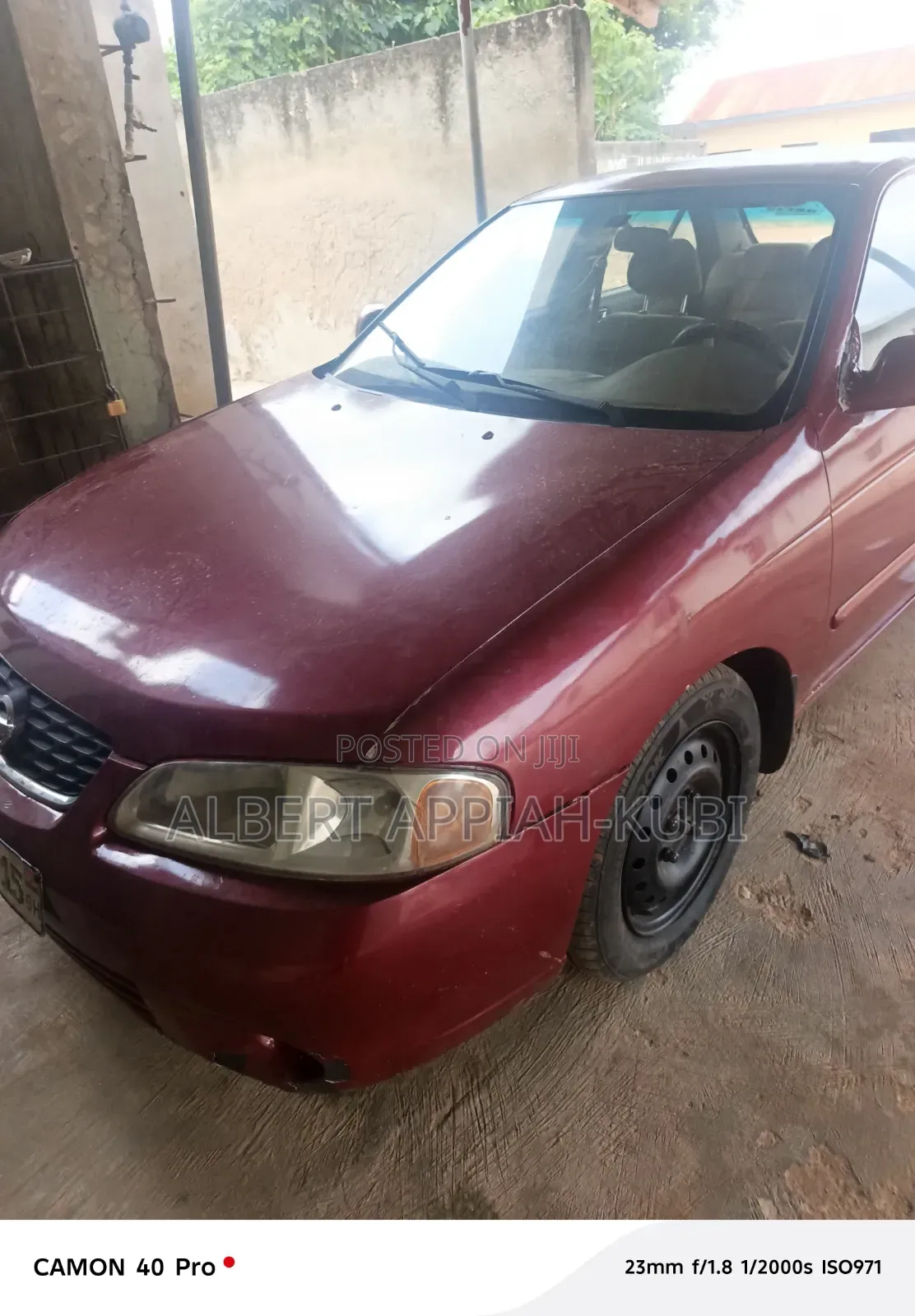 Nissan Sentra 2003 Red