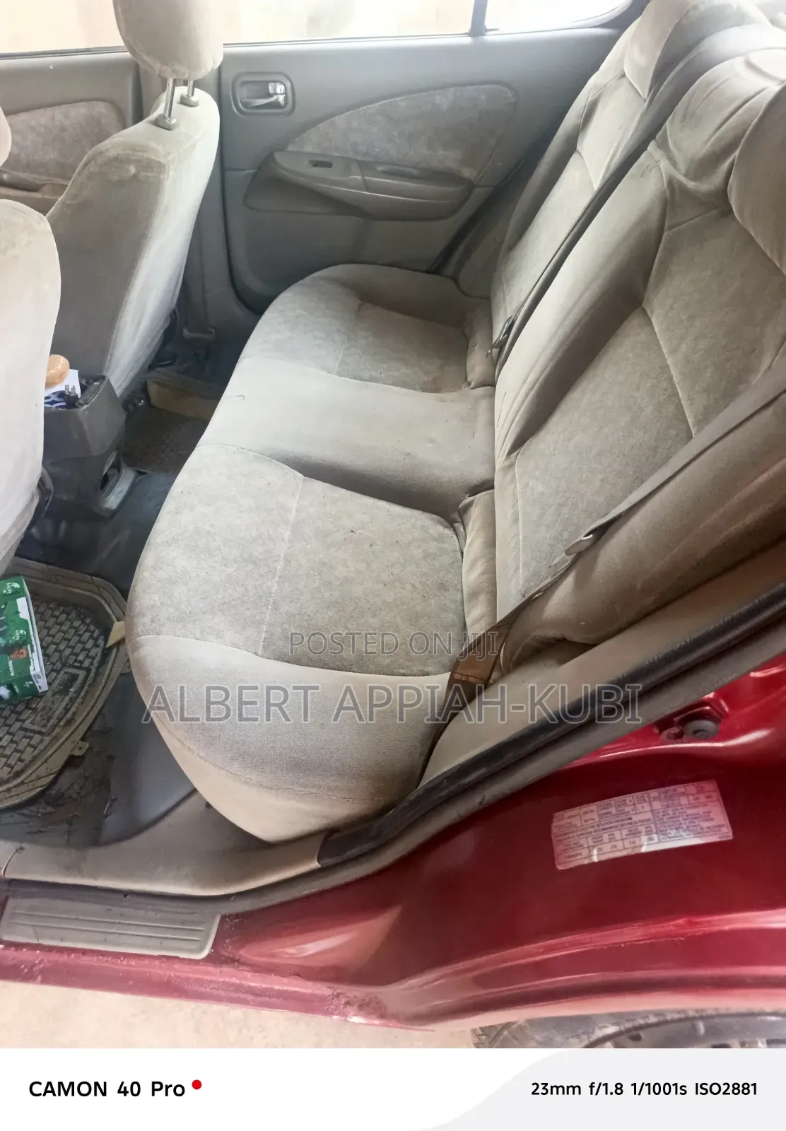 Nissan Sentra 2003 Red