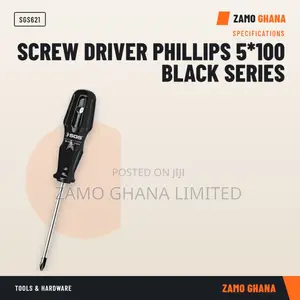Screw Driver Phillips 5*100 Black Series - SGS621