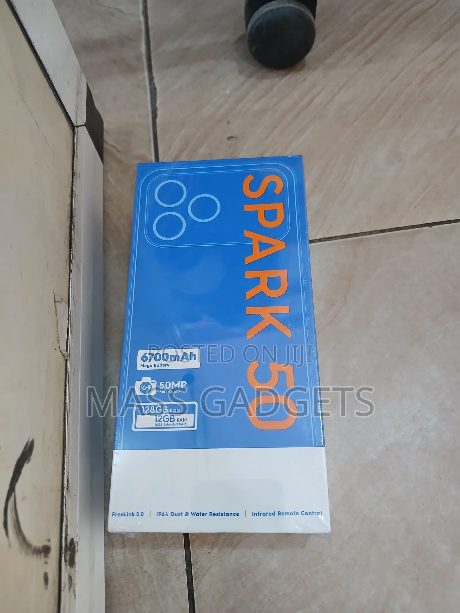 New Tecno Spark 50 128 GB Gray