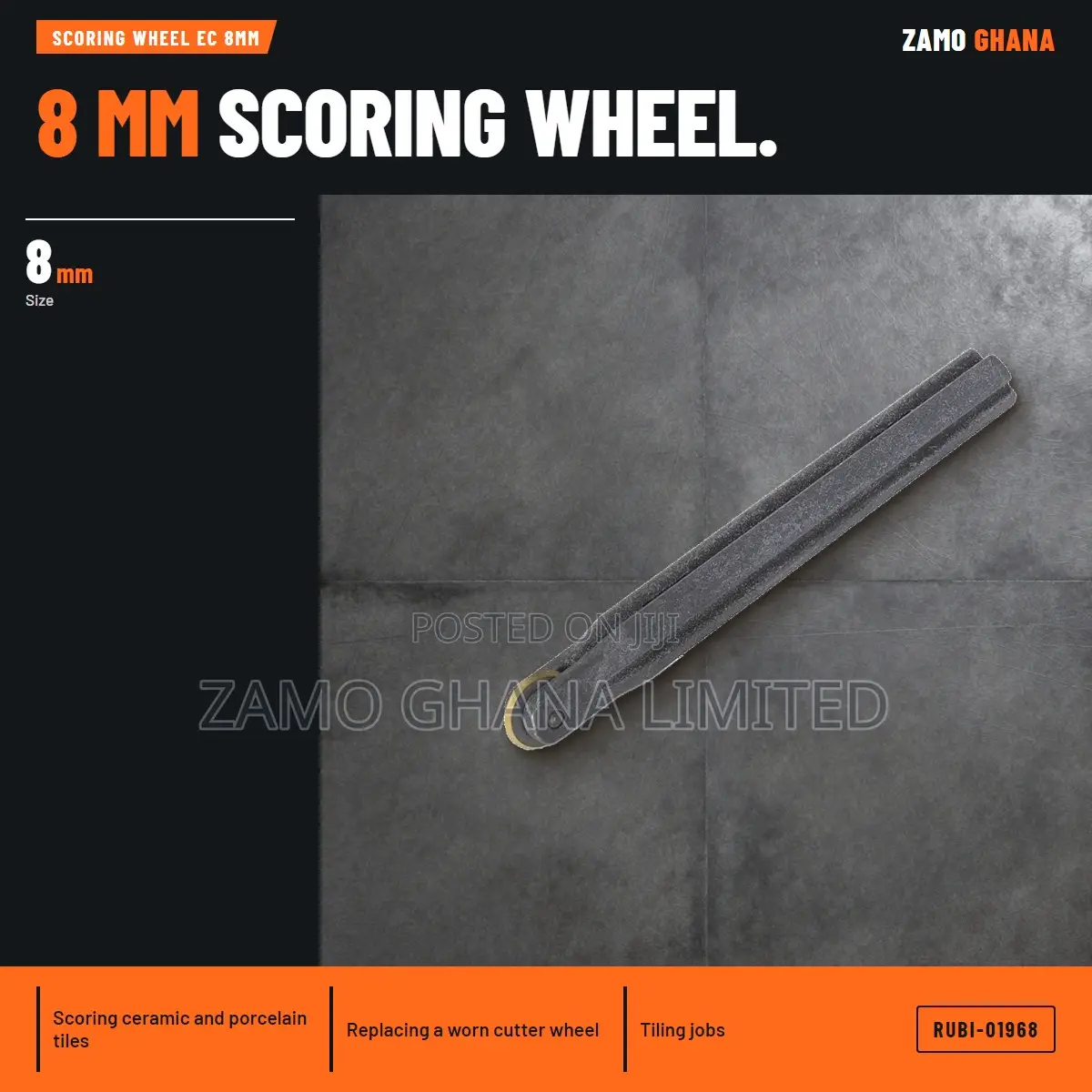 Scoring Wheel Ec 8Mm - RUBI-01968
