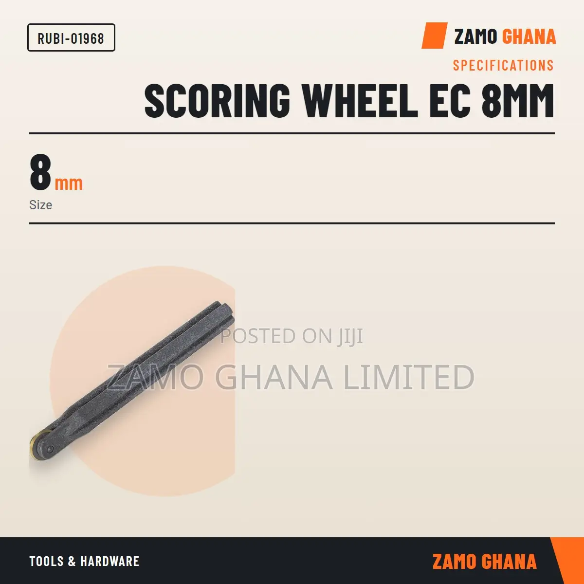 Scoring Wheel Ec 8Mm - RUBI-01968