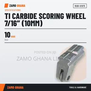 Ti Carbide Scoring Wheel 7/16” (10Mm) - RUBI-01975