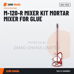 M-120-R Mixer Kit Mortar Mixer for Glue - RUBI-72935