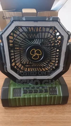 Chargeable Fans + Light
