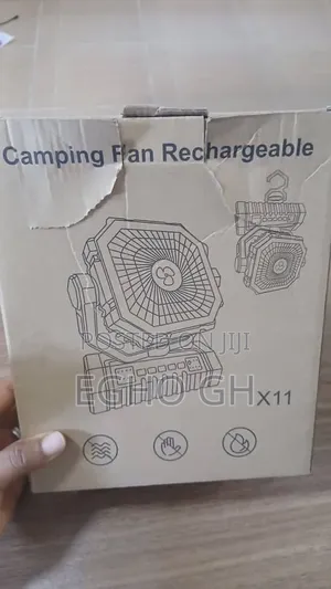 Chargeable Fans + Light