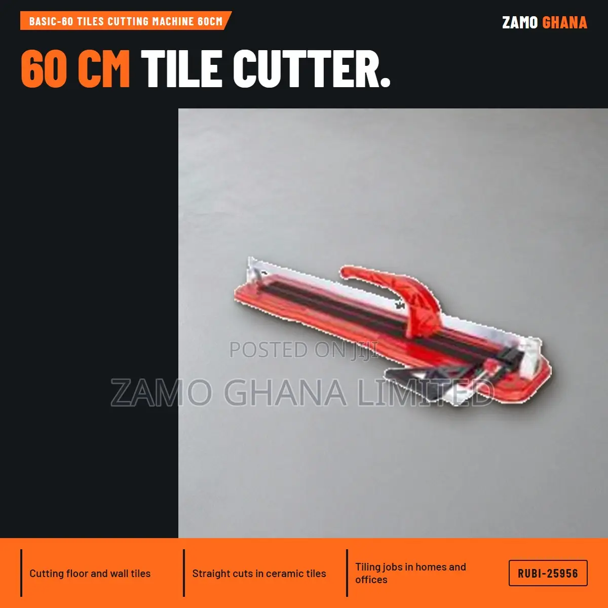 Basic-60 Tiles Cutting Machine 60Cm - RUBI-25956