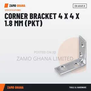 Corner Bracket 4 X 4 X 1.8 Mm (Pkt) - CB-4X4X1.8