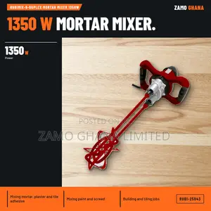 Rubimix-9-Duplex Mortar Mixer 1350W - RUBI-25943