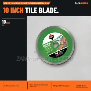 Cev 250 Pro > 10Inch Ceramic Tiles Dimond Cutting Blade - RUBI-25934