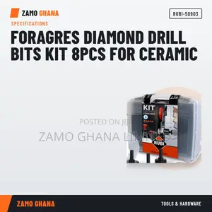 Foragres Diamond Drill Bits Kit 8Pcs for Ceramic - RUBI-50903