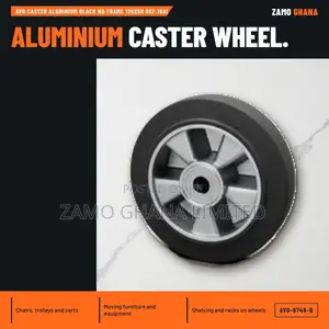 Avo Caster Aluminium Black No Frame 125X50 Ref.16Ai - AVO-6746-B