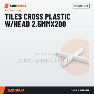Tiles Cross Plastic W/Head 2.5Mmx200 - H17ga0038-25